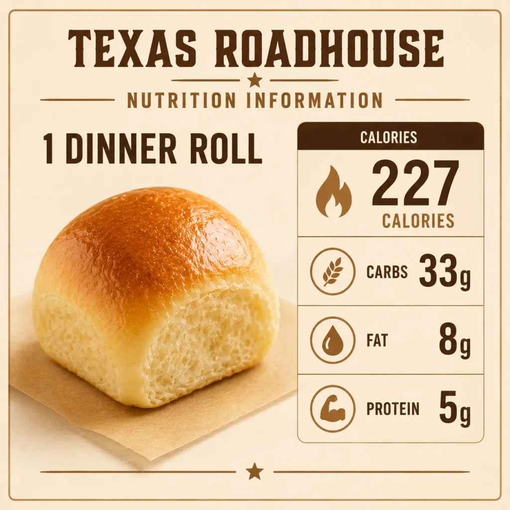 Texas Roadhouse Roll Calories: Nutrition Facts, Ingredients, Allergens & Butter Calories 3 Texas Roadhouse roll nutrition facts